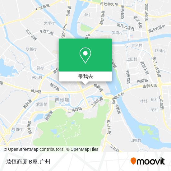 臻恒商厦-B座地图