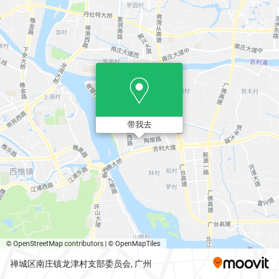 禅城区南庄镇龙津村支部委员会地图
