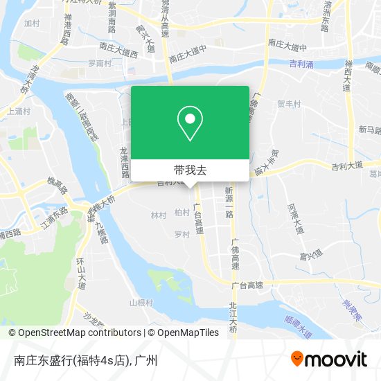 南庄东盛行(福特4s店)地图