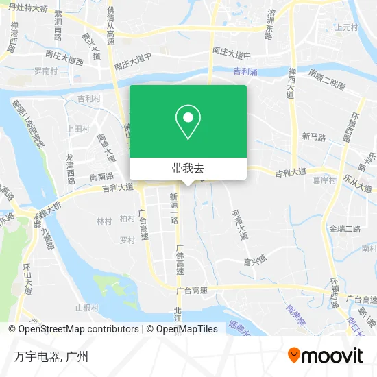 万宇电器地图