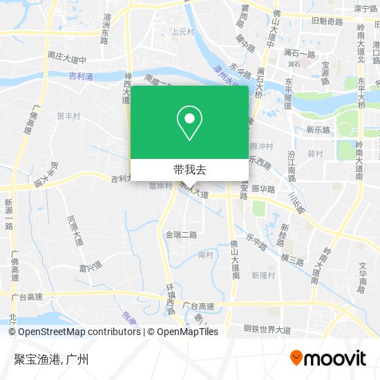 聚宝渔港地图