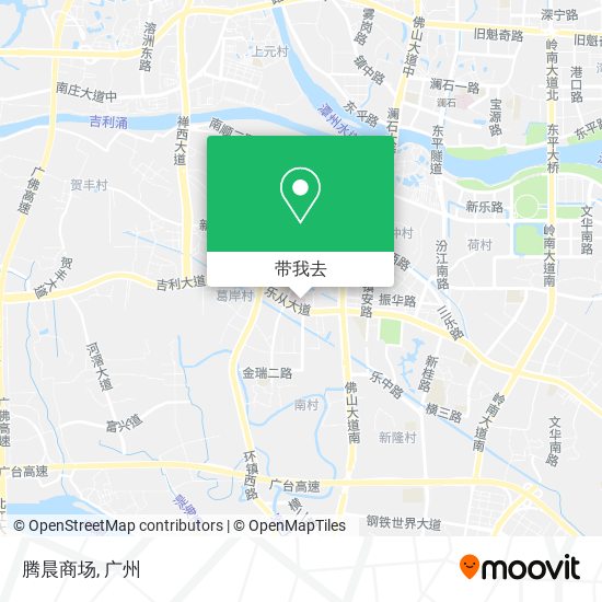 腾晨商场地图