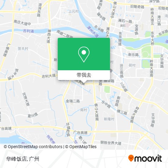 华峰饭店地图