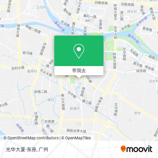 光华大厦-东座地图