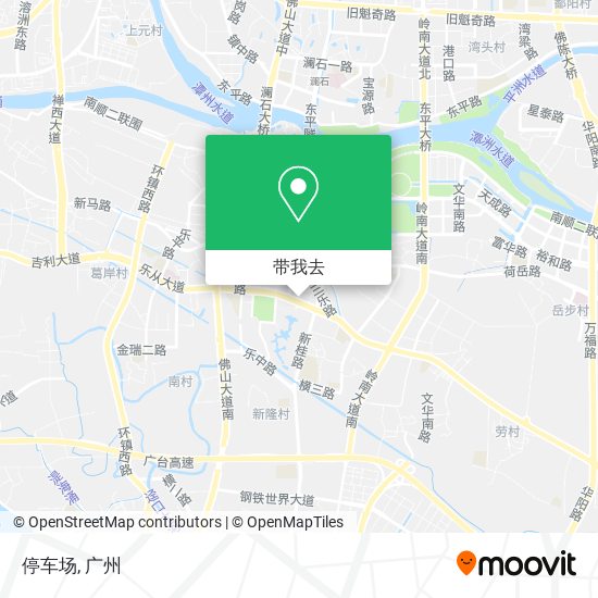 停车场地图
