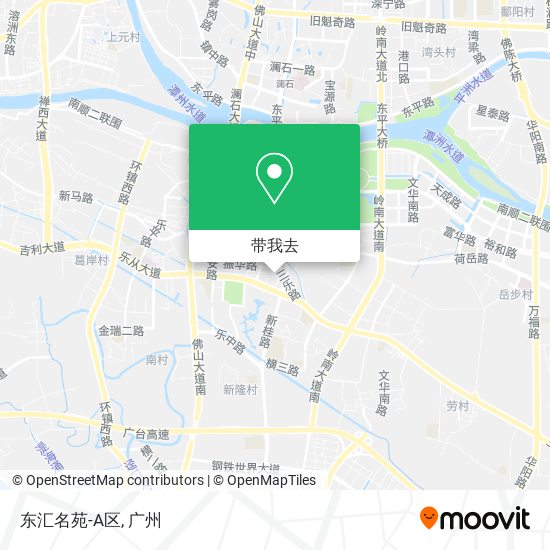 东汇名苑-A区地图