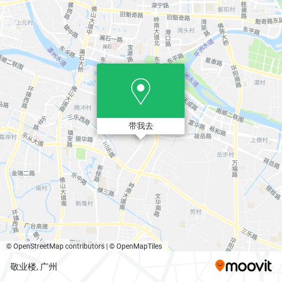 敬业楼地图