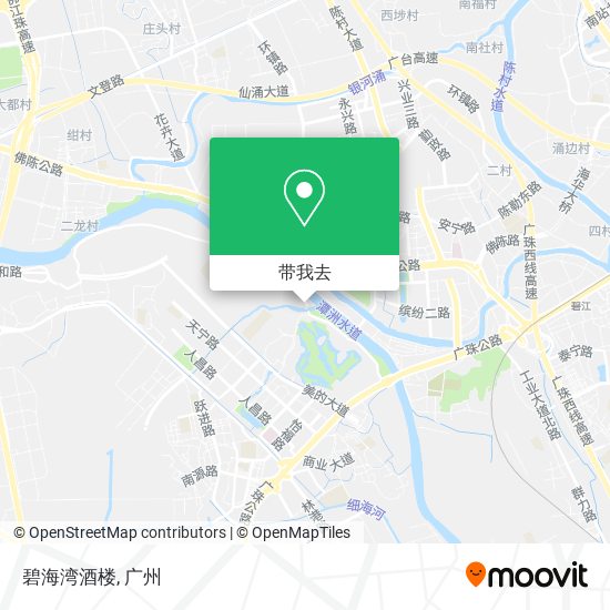 碧海湾酒楼地图