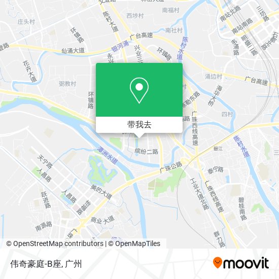 伟奇豪庭-B座地图