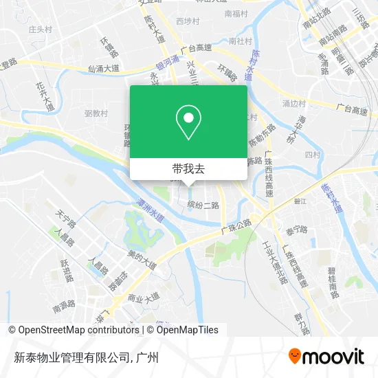 新泰物业管理有限公司地图