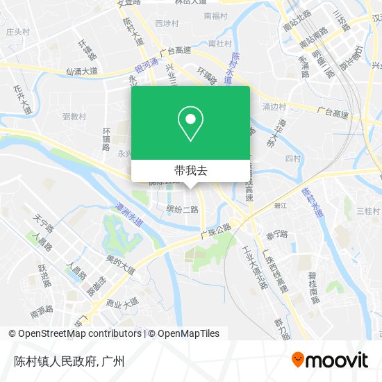 陈村镇人民政府地图