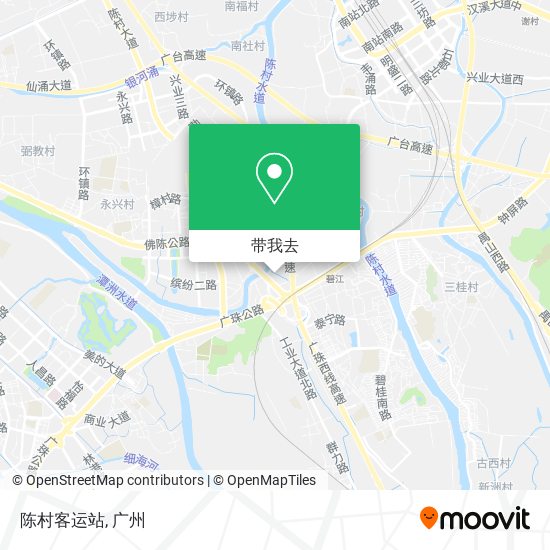 陈村客运站地图