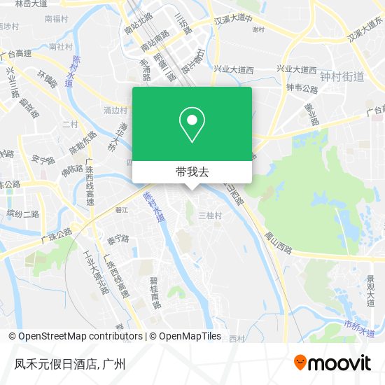 凤禾元假日酒店地图