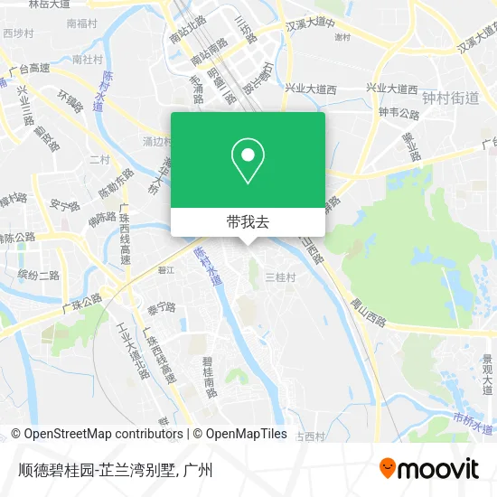 顺德碧桂园-芷兰湾别墅地图
