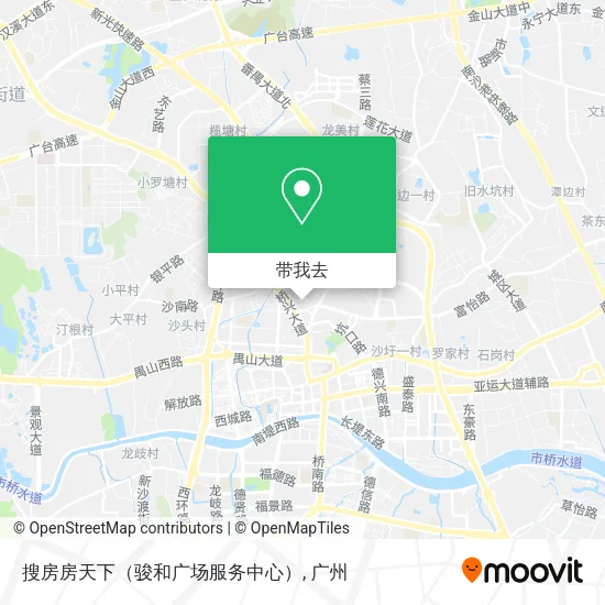 搜房房天下（骏和广场服务中心）地图