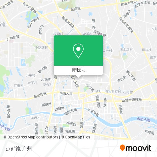 点都德地图
