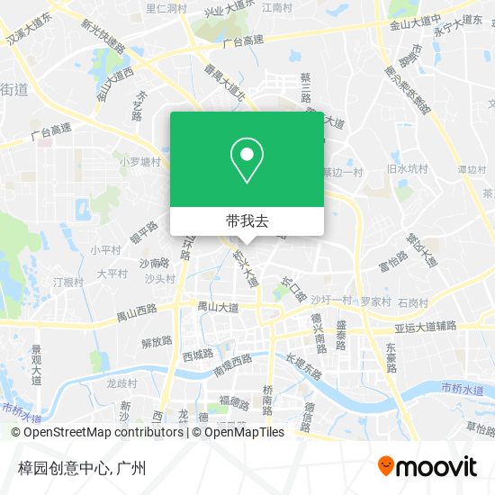 樟园创意中心地图