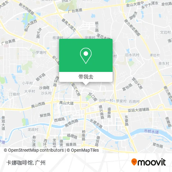卡娜咖啡馆地图