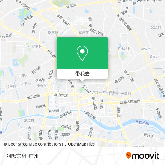 刘氏宗祠地图