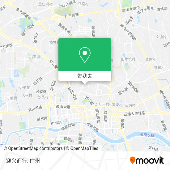 迎兴商行地图