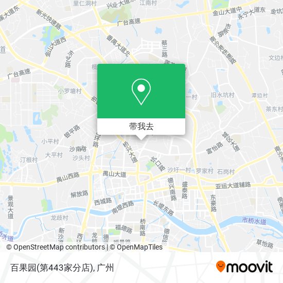 百果园(第443家分店)地图