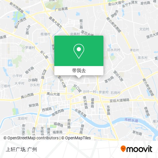 上轩广场地图