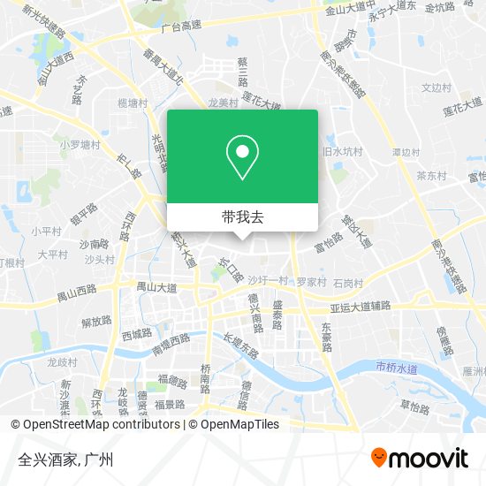 全兴酒家地图