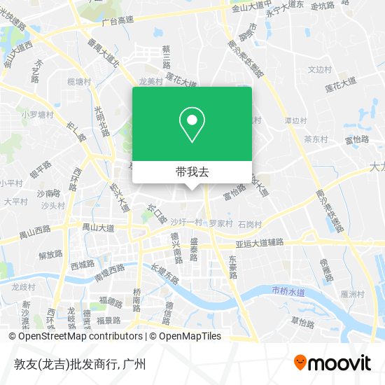 敦友(龙吉)批发商行地图