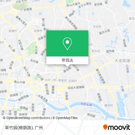 翠竹园(榕荫路)地图