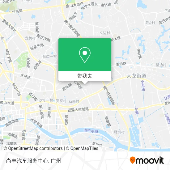 尚丰汽车服务中心地图