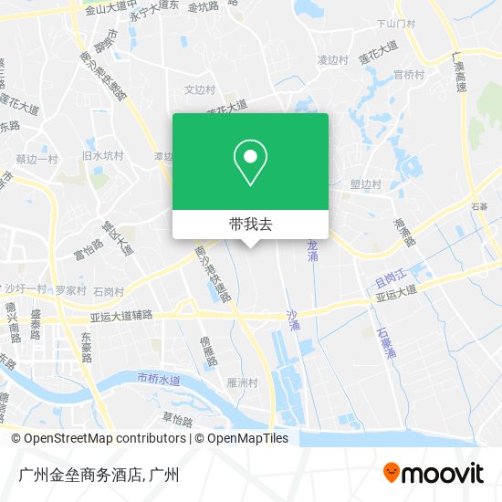 广州金垒商务酒店地图
