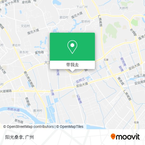 阳光桑拿地图