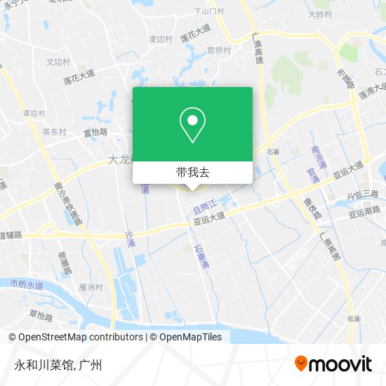 永和川菜馆地图