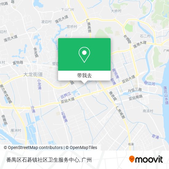 番禺区石碁镇社区卫生服务中心地图