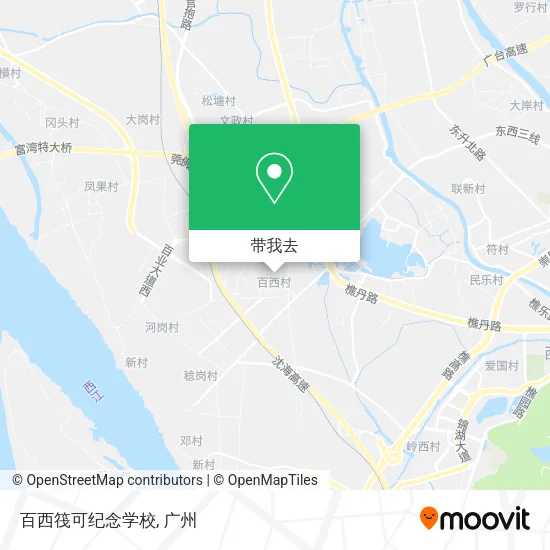 百西筏可纪念学校地图