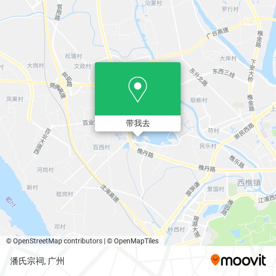 潘氏宗祠地图