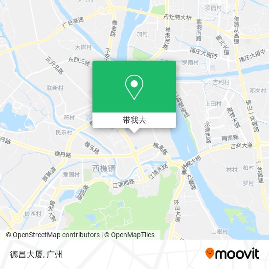 德昌大厦地图