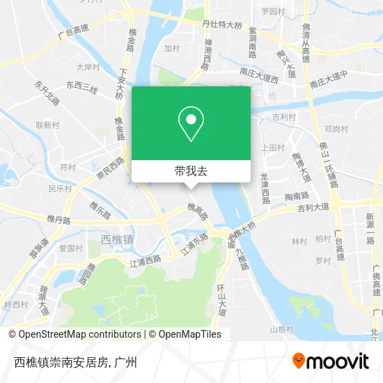 西樵镇崇南安居房地图