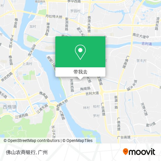 佛山农商银行地图