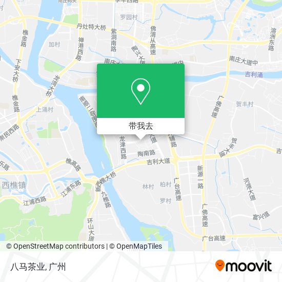 八马茶业地图