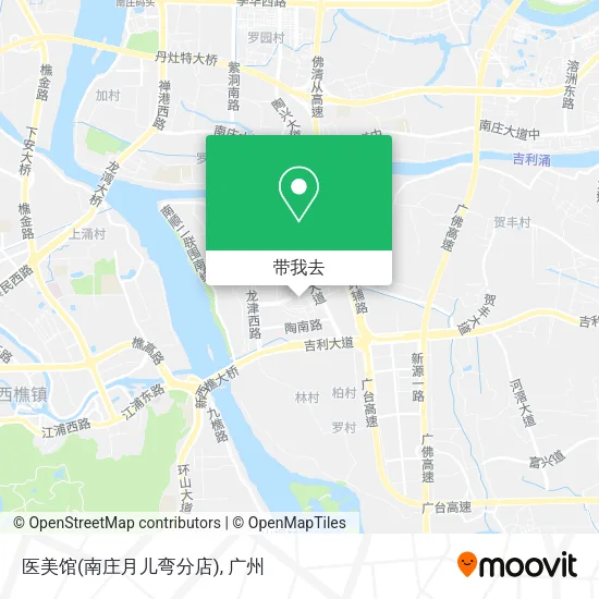 医美馆(南庄月儿弯分店)地图
