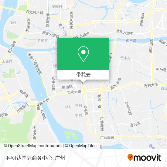 科明达国际商务中心地图