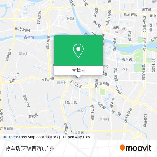 停车场(环镇西路)地图