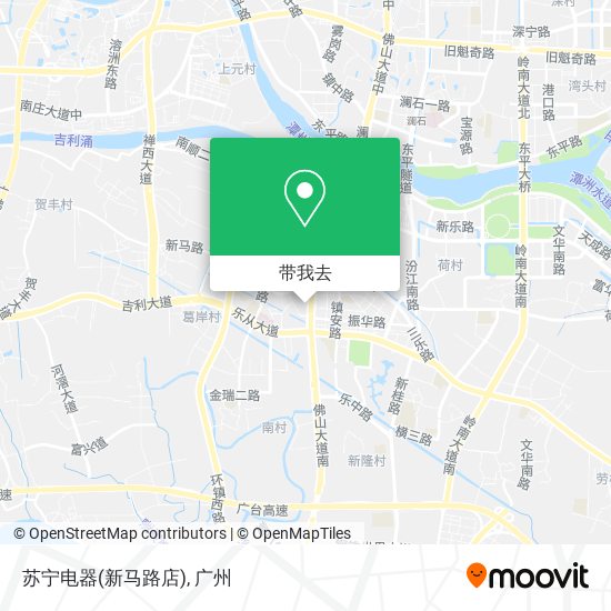 苏宁电器(新马路店)地图