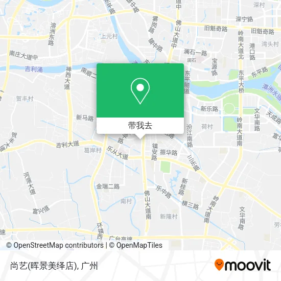 尚艺(晖景美绎店)地图