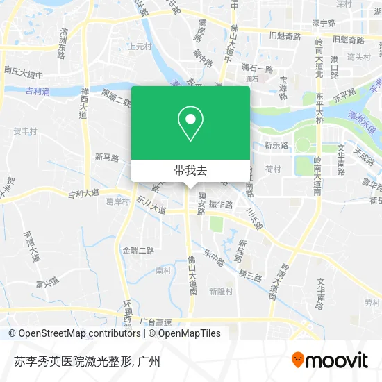 苏李秀英医院激光整形地图