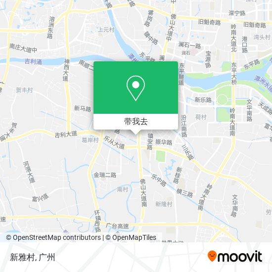 新雅村地图