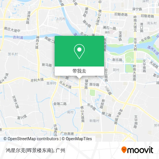 鸿星尔克(晖景楼东南)地图