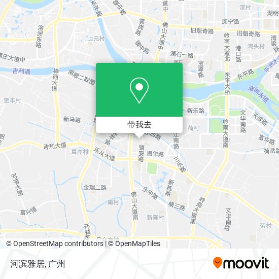 河滨雅居地图