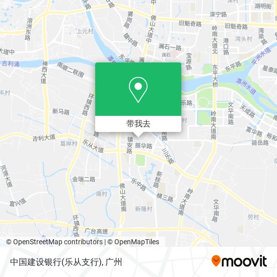中国建设银行(乐从支行)地图